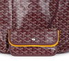 Goyard Goyardine Canvas Burgundy St. Louis PM Tote Palladium Hardware