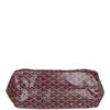 Goyard Goyardine Canvas Burgundy St. Louis PM Tote Palladium Hardware
