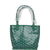 Goyard Goyardine Anjou Green Mini Bag Palladium Hardware