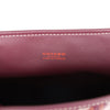 Goyard Goyardine Burgundy Anjou Mini Bag Palladium Hardware