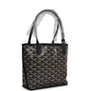 Goyard Goyardine Anjou Black Mini Bag Palladium Hardware