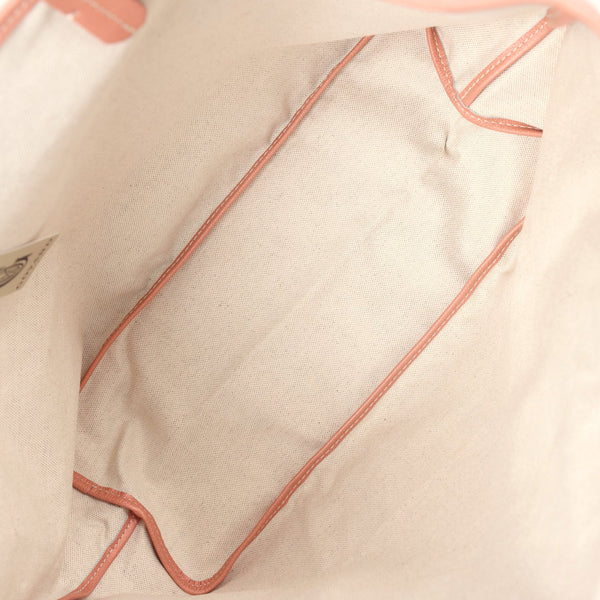 Goyard Goyardine Pearly Coral St. Louis PM Tote Bag Palladium Hardware