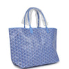 Goyard Goyardine Iris St. Louis PM Tote Bag Palladium Hardware