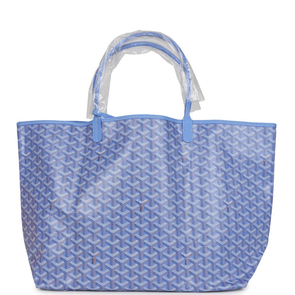 Goyard Goyardine Iris St. Louis GM Tote Bag Palladium Hardware