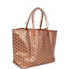 Goyard Goyardine Precious Metals Rose Gold St. Louis PM Tote Bag Rose Gold Hardware