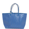 Goyard Goyardine Sky Blue St. Louis PM Tote Bag Palladium Hardware