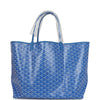 Goyard Goyardine Sky Blue St. Louis GM Tote Bag Palladium Hardware