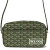Goyard Goyardine Khaki Cap Vert PM Bag Palladium Hardware