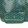 Goyard Goyardine Green St. Louis PM Tote Bag Palladium Hardware