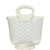 Goyard Goyardine Canvas White Beluga Mini Bag Palladium Hardware