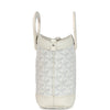 Goyard Goyardine Canvas White Beluga Mini Bag Palladium Hardware