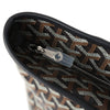 Goyard Goyardine Black Artois PM Tote Palladium Hardware