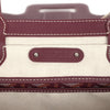 Goyard Saigon Tote Burgundy Goyardine Canvas Palladium Hardware
