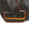 Goyard Goyardine Black and Brown St. Louis PM Tote Bag Palladium Hardware