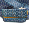Goyard Goyardine Pearly Blue Boheme PM Hobo Bag Palladium Hardware