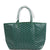 Goyard Goyardine Green St. Louis PM Tote Bag Palladium Hardware