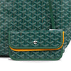 Goyard Goyardine Green St. Louis PM Tote Bag Palladium Hardware