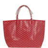 Goyard Goyardine Fuchsia St. Louis GM Tote Bag Palladium Hardware
