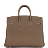 Hermes Birkin 25 Etoupe Togo Gold Hardware