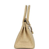 Pre-owned Hermes Birkin 30 Parchemin Ostrich Gold Hardware