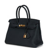 Hermes Birkin 30 Vert Rousseau Togo Gold Hardware