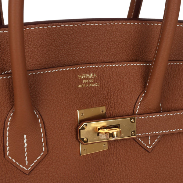 Hermes Birkin 35 Gold Togo Gold Hardware