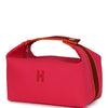 Hermes Bride A Brac Carre Case GM Hibiscus Canvas Palladium Hardware
