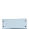 Hermes Kelly Sellier 25 Bleu Brume Epsom Gold Hardware