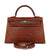 Hermes Kelly Sellier 20 Fauve Matte Alligator Barenia Palladium Hardware