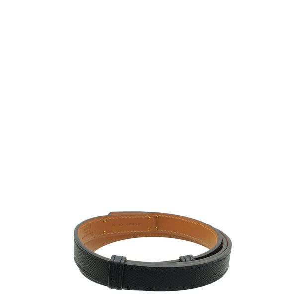 Hermes Noir Kelly 18 Belt