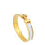 Hermes Blanc Clic H GM Bracelet