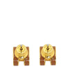 Hermes New Gold Mini Pop H Earrings