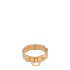 Hermes 18K Rose Gold Collier de Chien Small Model Ring 56