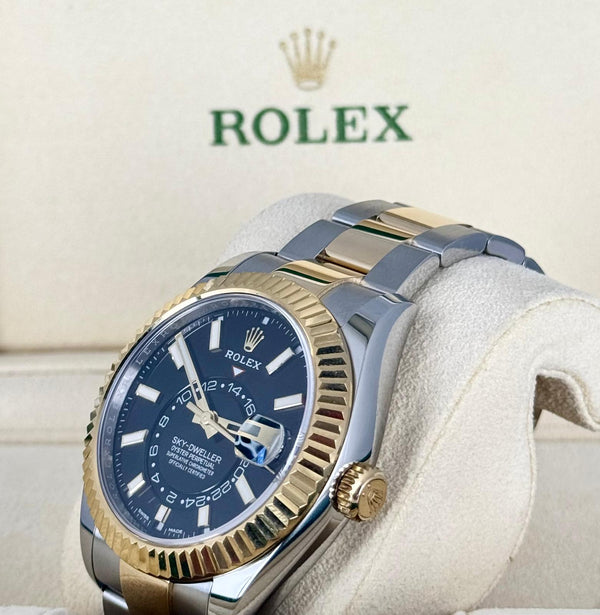 Rolex Sky-Dweller 42 mm Annual Calendar Box Papers Like New 2018