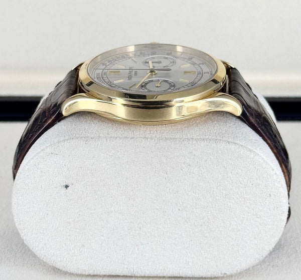 Patek Philippe Chronograph 18k Yeloow Gold B&P like new