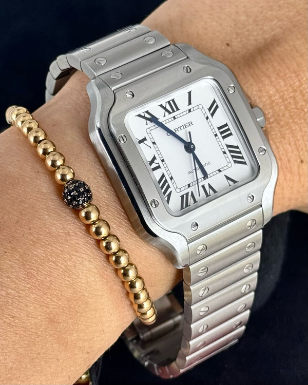 Cartier Santos De Cartier MEDIUM 2024 NEW FULL SE