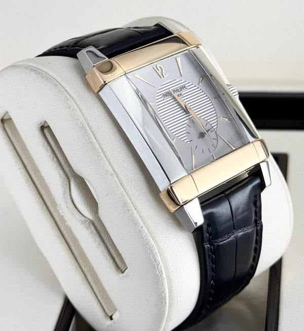 Gondolo Platinum & Rose Gold Box and Papers Like New