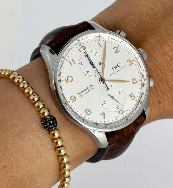 Portuguese Chronograph with Card Best Price