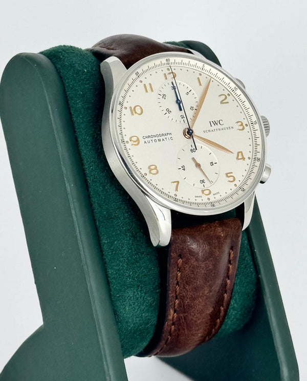 Portuguese Chronograph with Card Best Price