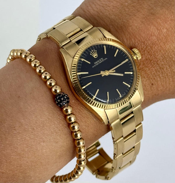 Oyster Perpetual 31 Beautiful Condition Solid Gold 1967