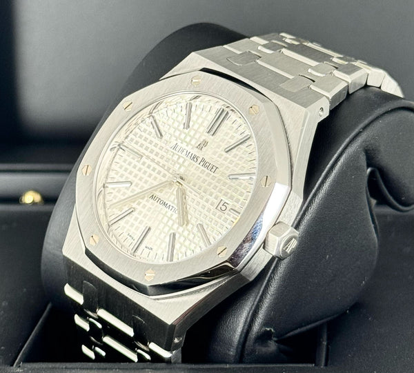 Royal Oak Selfwinding 41 MM With AP Tavel Box And Archive Papers