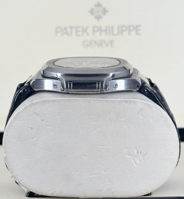 Patek Philippe Nautilus Triple Calendar Moon Phase 2014 Full Set