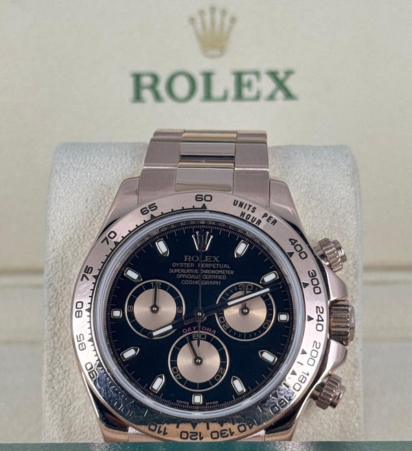 Rolex Daytona Everose Gold 2010 Like New Full Set