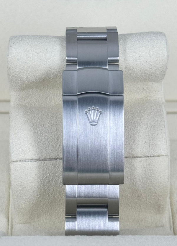 Rolex Oyster Perpetual 41 Silver Dial 2022 Like New Box And Papers