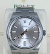 Rolex Oyster Perpetual 41 Silver Dial 2022 Like New Box And Papers