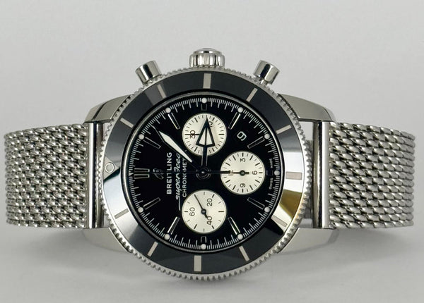Breitling Superocean Heritage II Chronograph Extra Full Set With Extra Rubber Strap