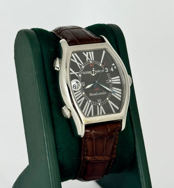 Ulysse Nardin Michelangelo Utc Dual Time Michelangelo very Good Condition After Service