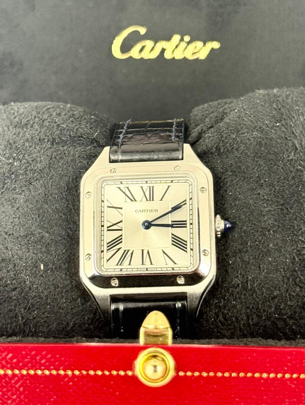 Cartier Santos Ladys Like New Box And Card