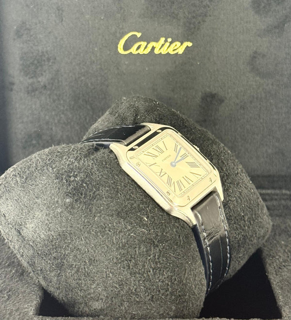 Cartier Santos Ladys Like New Box And Card