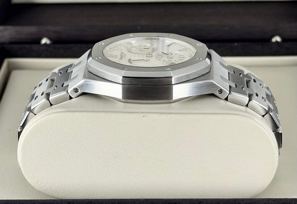 Audemars Piguet Royal Oak Dual Time 39 MM After Service 06-2025 Very Good Condition With Archive Papers